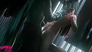 Super Hot Threesome with Fita Cloud and Aerith Breeding Now!