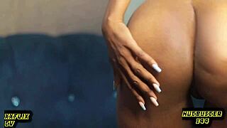 sexy hot shay removes pants twerking showing shaved pussy