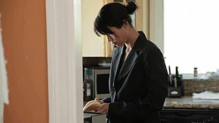 dana vespoli, ready for anal and pussy action with two big cocks?