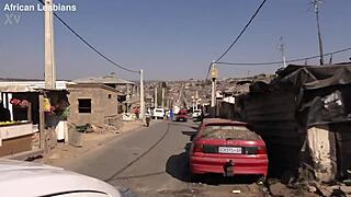 Black Lesbian Students Distracted By Scissoring And Licking