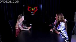 Teen 18+ massage casting reveals sensual submissive side on Sheer Red.