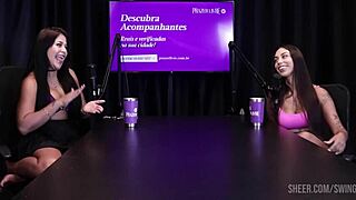 Compilation Of Didy Reis And Tifany Rocha Performances - Part 3 On Sheer Red