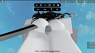 emo girl hangs out and chats in a roblox condo setting