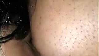 I watched pinky give the best deep throat and deep penetration with big black cock