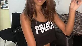 I eshily bigo brasilian slut on cop fantasy, oh man