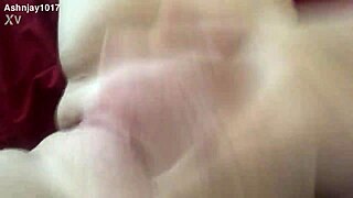 Ashlynn explores her pussy with solo masturbation play