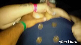 Chubby Latina Girl Sucking Monster Cock on Street