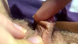 'Watch My Huge Clit Rubbing to Squirting Orgasm'