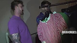 Law takes twink guard in his ass for fucking