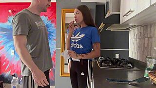 Slutty Latina Maid Fucks Boss To Keep Her Job