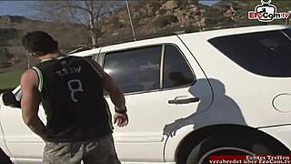 Brunette MILF, 'I Enjoy Hard Cock After Street Pickup'