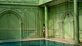 irina russaka is hot russian underwater teen 18+ in pool