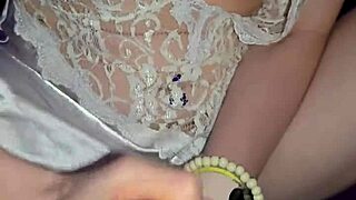 the milf jerks the cock and licks up every juicy drop from the shaved pussy.