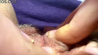 'Watch My Huge Clit Rubbing to Squirting Orgasm'