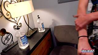 Inked brunette shelly gives bj and gets love holes stuffed