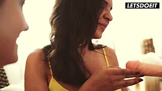 horny girls sicilia and henessy feast on pussies