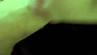 cute girl gags on deepthroat blowjob and swallows cum in early morning bdsm session