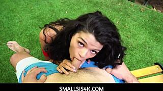 harley haze helps donnie rock with his boner