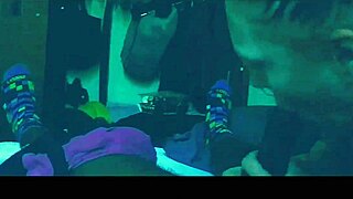 In this reality scene, she gives a sloppy blowjob to her partner