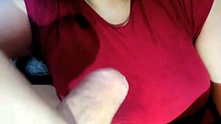 Stepmom sucks my big cock and begs me to penetrate her pussy in homemade sex