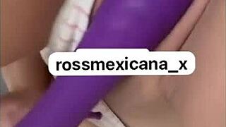 Beautiful Latina Enjoys Her Dildo Solo, Can't Stop Pleasuring Herself