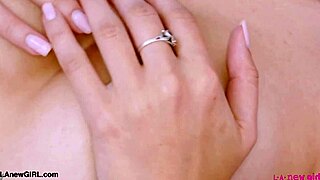 Tall Brunette Model Reveals Sexy Body in POV Interview