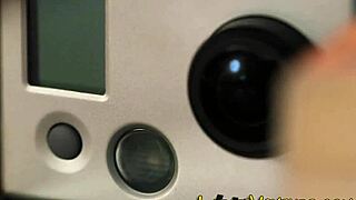 Busty Mistress in Stockings Dominates