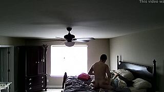 Wife caught cheating on hidden camera, check part two