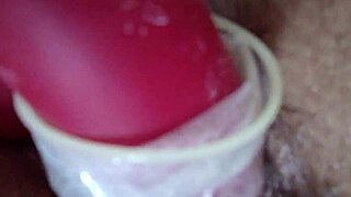 Amysexxxjuguetona grabs vibrator and fucks her pussy hard