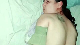 Homemade video with neighbor on all fours until creampie