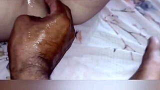 widening my wife's pussy for easy male penetration