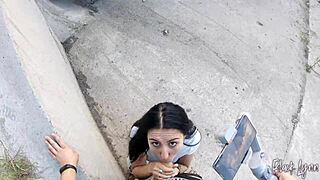 she asked me to film her skills