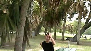 Blonde Amateur Milf Slut Mindy Public Flashing Outdoors