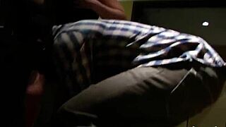 Rome Major bangs Carmen Valentina in a wet threesome with cum on tits.