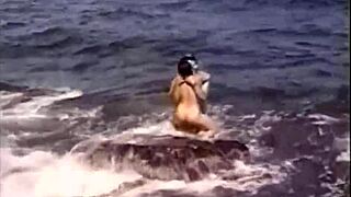 i'm max hardcore fuckin this cock hungry slut outdoor with anal and hairy pussy.