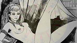 vintage drawings from old times showcase artistic styles