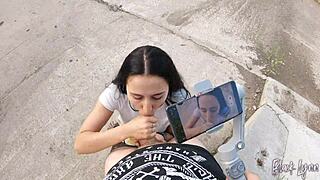 she asked me to film her skills