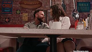 boomer gets a public handjob from genz babe in outdoor fucking scene