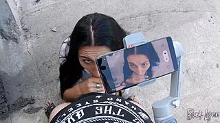 she asked me to film her skills