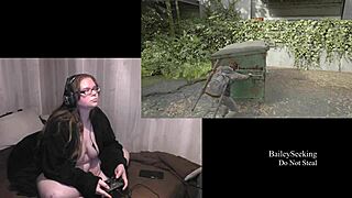 Brunette glasses bbw tattoo plays last of us 2 part 6