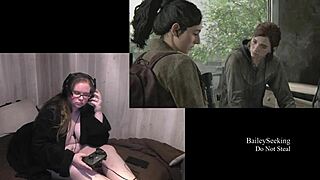 Brunette glasses bbw tattoo plays last of us 2 part 6