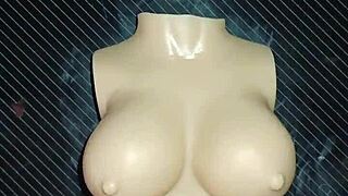 Dolly Begs For Intense Double Penetration And Cum On Tits