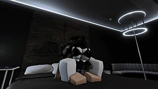 i'm fucking my busty goth friend so hard.