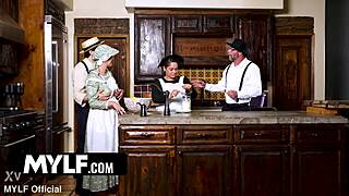 When she messes up, he claims her ass