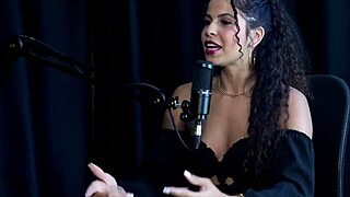 I love her tiny things in sheer red