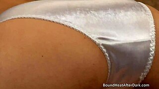 Naked Lesbian Mistress Moans During Intense BDSM Massage With Submissive Slave