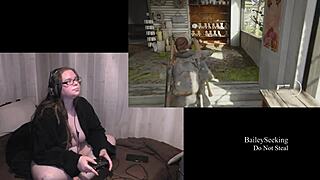 Brunette glasses bbw tattoo plays last of us 2 part 6