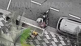 Descendo Para Ifood, Vizinho Chama Para Fuder Na Dormitório?