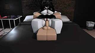 i'm fucking my busty goth friend so hard.