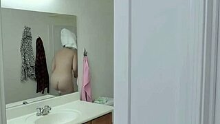 He Loves Helping Stepmom With Her Horny Pussy And Big Tits Blowjob